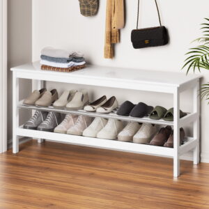 bamboo shoe rack