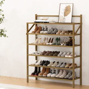 bamboo shoe rack