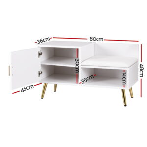 Artiss Shoe Rack Cabinet Bench White – Nice N Cheap Variety Store Shoe Rack Bench