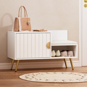 Artiss Shoe Rack Cabinet Bench White – Nice N Cheap Variety Store Shoe Rack Bench
