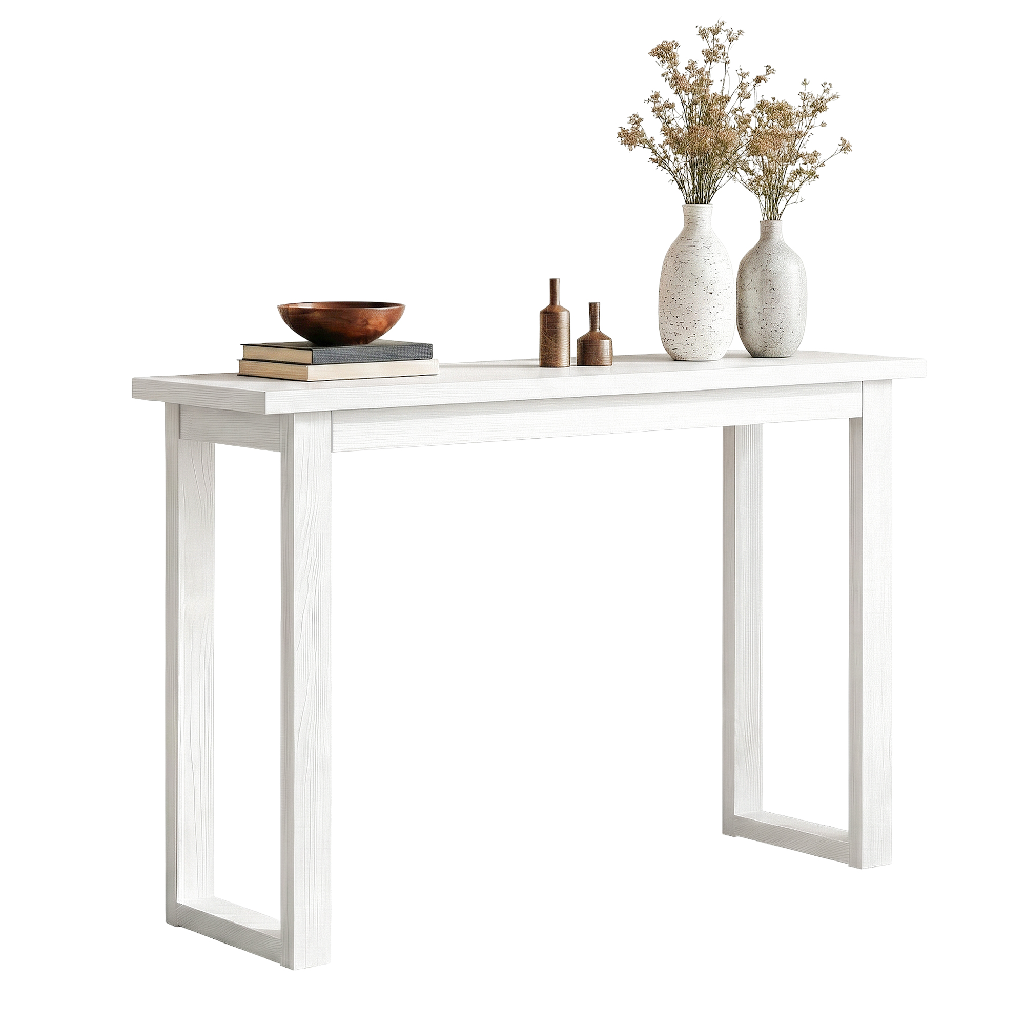 Artiss White Console Table 110Cm – Nice N Cheap Variety Store White Console Table