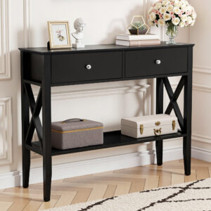 Black Console Table