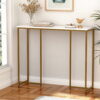 Artiss Console Table | Marble Effect White &Amp; Gold – Nice N Cheap Variety Store Console Table Marble