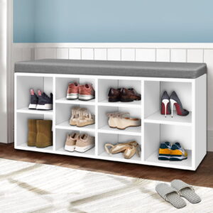 Artiss Shoe Rack Bench | 10-Pair Storage &Amp; Seat – Nice N Cheap Variety Store Shoe Rack Bench
