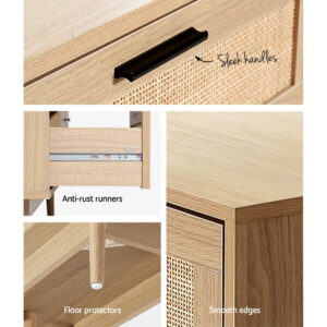 Oak 6-Drawer Chest