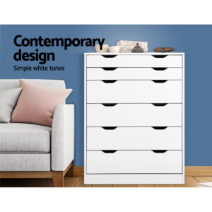 6-Drawer Tallboy