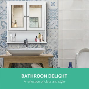Artiss Bathroom Mirror Cabinet Storage – Nice N Cheap Variety Store Bathroom Mirror Cabinet