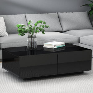 black coffee table
