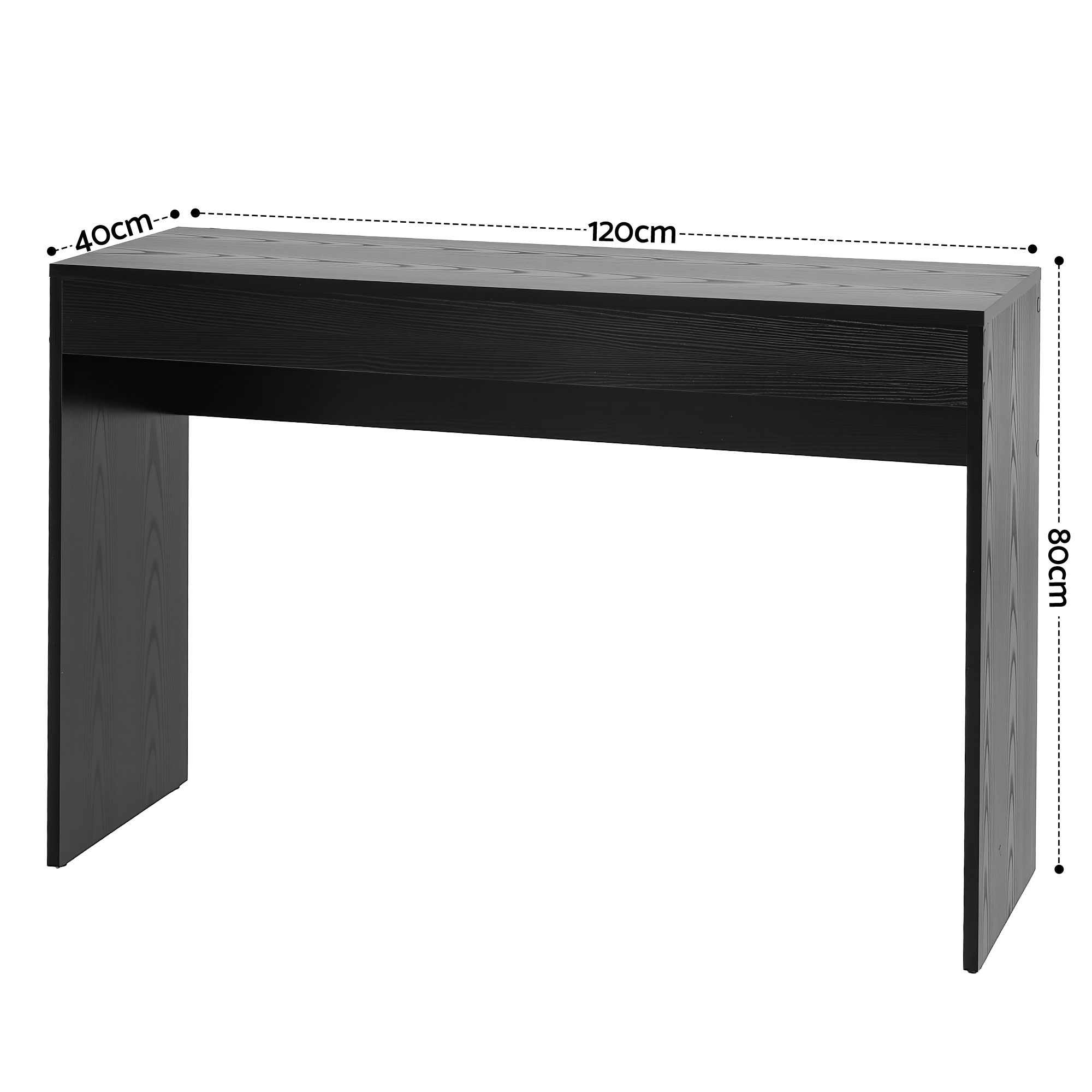 Artiss Black Console Table 120Cm | Hallway Entry – Nice N Cheap Variety Store Black Console Table