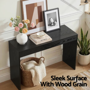 Artiss Black Console Table 120Cm | Hallway Entry – Nice N Cheap Variety Store Black Console Table