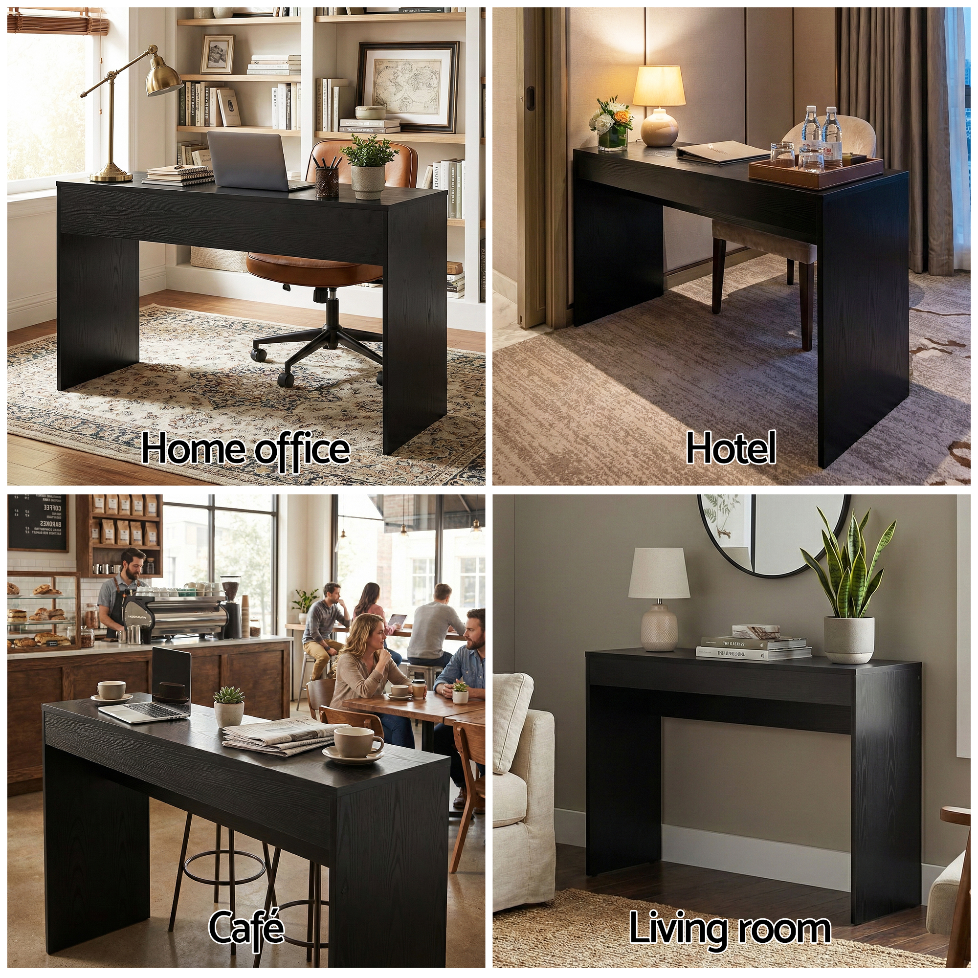 Artiss Black Console Table 120Cm | Hallway Entry – Nice N Cheap Variety Store Black Console Table