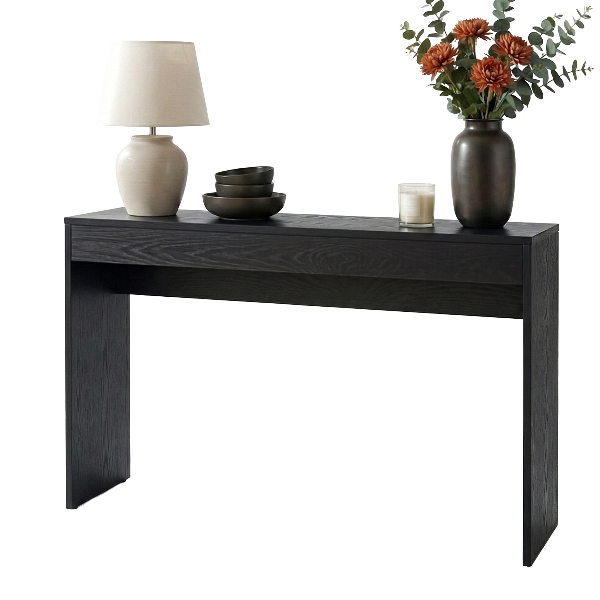 Artiss Black Console Table 120Cm | Hallway Entry – Nice N Cheap Variety Store Black Console Table