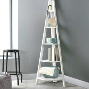 Corner Bookshelf