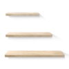 Artiss Floating Wall Shelf Set Of 3 Oak – Nice N Cheap Variety Store Floating Wall Shelf