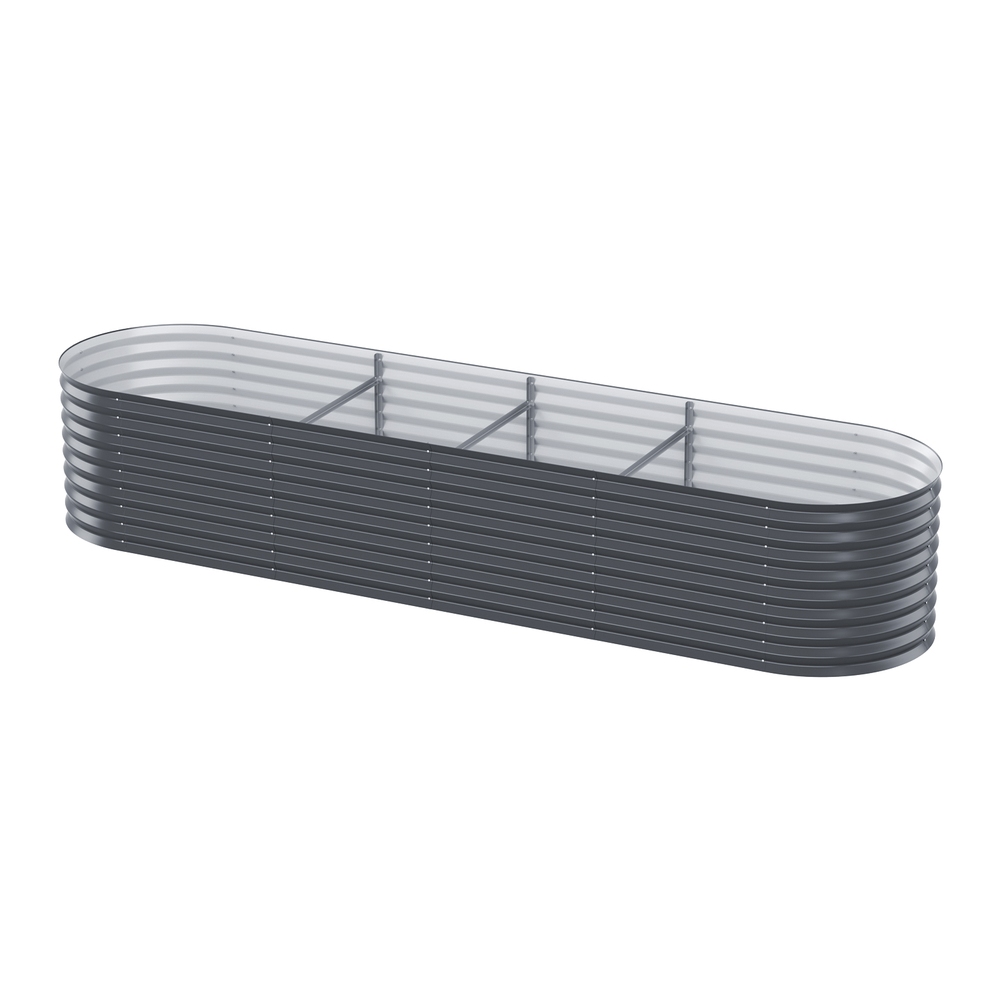Green Fingers Garden Bed 320X80X56Cm Oval Planter Box – Nice N Cheap Variety Store Green Fingers Garden Bed 320X80X56Cm Oval Planter Box - Image 5