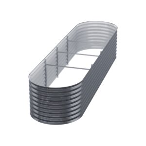 Green Fingers Garden Bed 320X80X56Cm Oval Planter Box – Nice N Cheap Variety Store Green Fingers Garden Bed 320X80X56Cm Oval Planter Box - Image 4