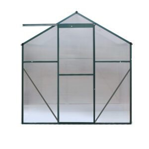 Green Fingers Greenhouse 1.9X1.9X1.83M Aluminium Polycarbonate Green House Garden Shed – Nice N Cheap Variety Store Green Fingers Greenhouse 1.9X1.9X1.83M Aluminium Polycarbonate Green House Garden Shed - Image 3