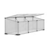 Green Fingers Greenhouse 180X50X50Cm Cold Frame Plant Grow Aluminium Polycarbonate Green House Product Image Nice N Cheap Variety Store
