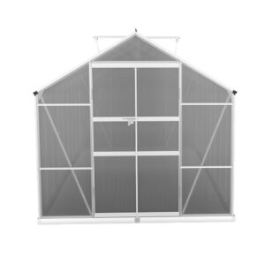 Green Fingers Greenhouse 4.7X2.5X2.26M Double Doors Aluminium Green House Garden Shed - Image 4