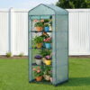 Green Fingers Greenhouse 4 Tiers Mini Green House Garden Bed 1.6X0.7X0.5M Product Image Nice N Cheap Variety Store