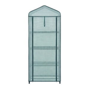 Green Fingers 4-Tier Mini Greenhouse 1.6M Pe Mesh - Image 4