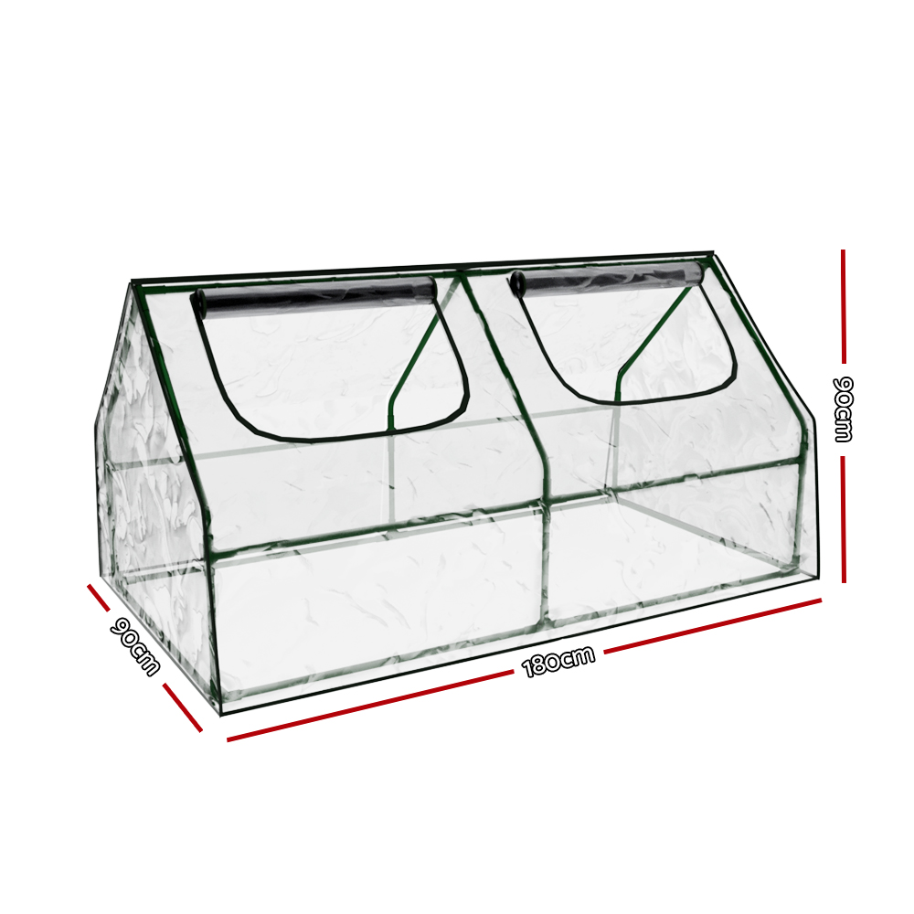 Greenfingers Greenhouse 1.8X0.9X0.9M Mini Green House Raised Garden Bed Planter Box – Nice N Cheap Variety Store Greenfingers Greenhouse 1.8X0.9X0.9M Mini Green House Raised Garden Bed Planter Box - Image 2