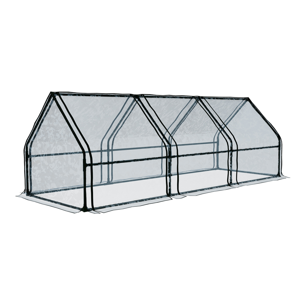 Green Fingers Greenhouse 2.7X0.9X0.9M Mini Green House Raised Garden Bed Planter Box – Nice N Cheap Variety Store Green Fingers Greenhouse 2.7X0.9X0.9M Mini Green House Raised Garden Bed Planter Box - Image 7