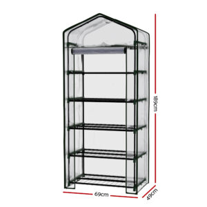 Greenfingers Greenhouse 5 Tiers Mini Green House Garden Bed Planter Box 1.9X0.7X0.5M - Image 2