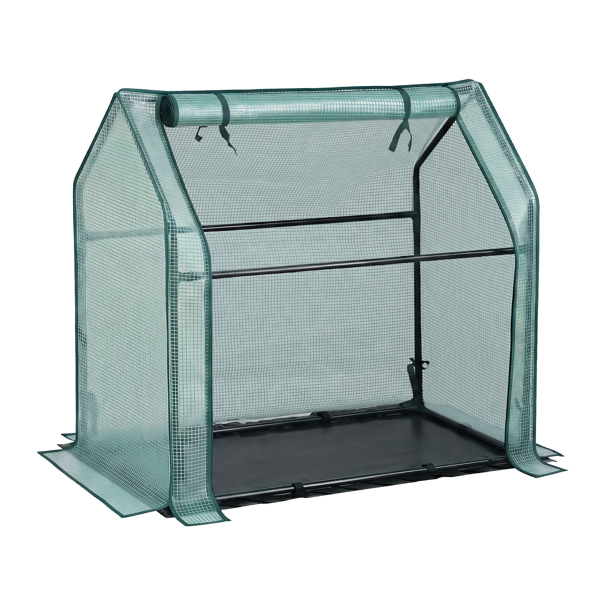 Green Fingers Mini Greenhouse 91X46X84Cm Steel Frame Pe Cover Outdoor Shelter – Nice N Cheap Variety Store Green Fingers Mini Greenhouse 91X46X84Cm Steel Frame Pe Cover Outdoor Shelter - Image 10