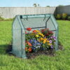 Green Fingers Mini Greenhouse 91X46X84Cm Steel Frame Pe Cover Outdoor Shelter – Nice N Cheap Variety Store Green Fingers Mini Greenhouse 91X46X84Cm Steel Frame Pe Cover Outdoor Shelter Product Image Nice N Cheap Variety Store