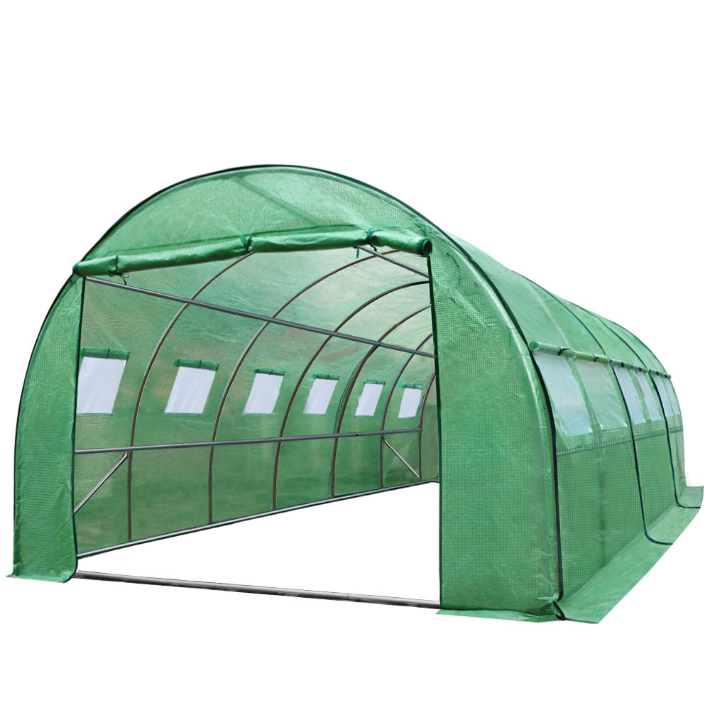 Green Fingers Greenhouse 6X3X2M Walk In Green House Tunnel Plant Garden Shed Dome – Nice N Cheap Variety Store Green Fingers Greenhouse 6X3X2M Walk In Green House Tunnel Plant Garden Shed Dome