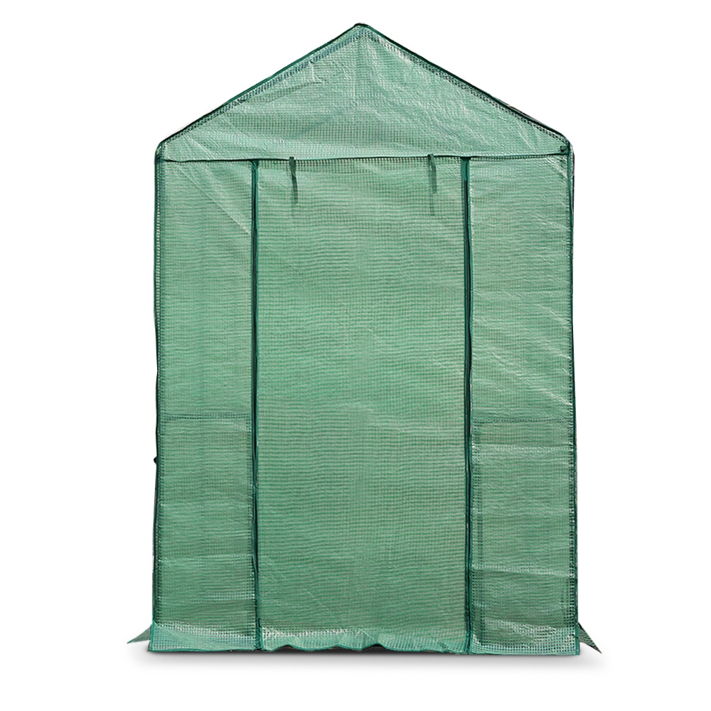 Green Fingers Greenhouse 1.2X1.9X1.9M Walk In Green House Tunnel Plant Garden Shed 4 Shelves – Nice N Cheap Variety Store Green Fingers Greenhouse 1.2X1.9X1.9M Walk In Green House Tunnel Plant Garden Shed 4 Shelves - Image 3