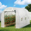 Green Fingers Greenhouse 3X2X2M Walk In Green House White – Nice N Cheap Variety Store Green Fingers Greenhouse 3X2X2M Walk In Green House White Product Image Nice N Cheap Variety Store
