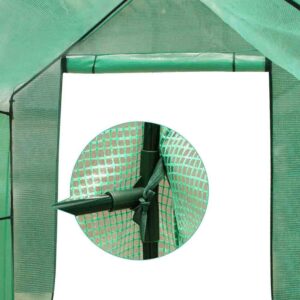 Green Fingers Greenhouse 3.5X2X2M Walk In Green House Tunnel Plant Garden Shed – Nice N Cheap Variety Store Green Fingers Greenhouse 3.5X2X2M Walk In Green House Tunnel Plant Garden Shed - Image 7