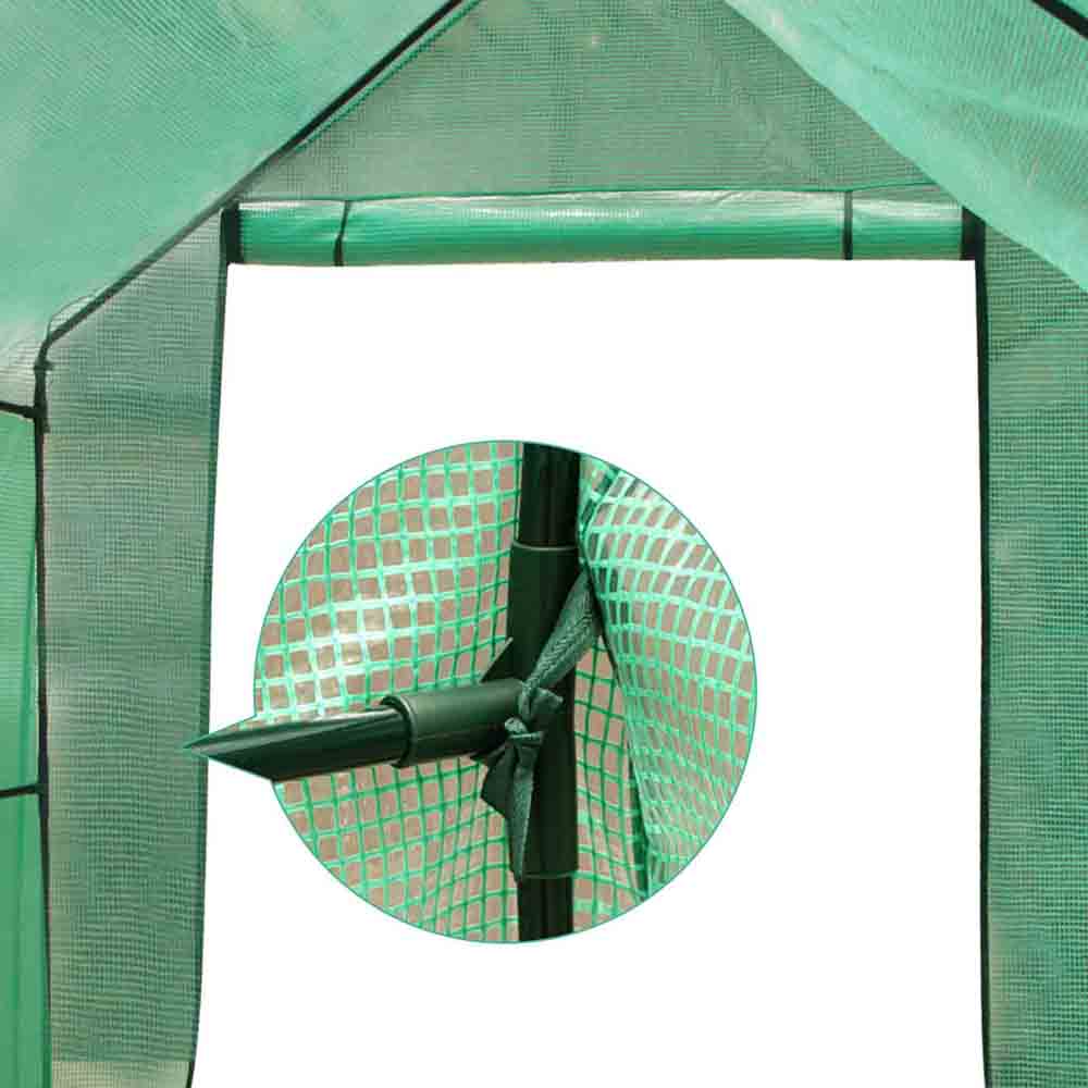Green Fingers Greenhouse 3.5X2X2M Walk In Green House Tunnel Plant Garden Shed – Nice N Cheap Variety Store Green Fingers Greenhouse 3.5X2X2M Walk In Green House Tunnel Plant Garden Shed - Image 7