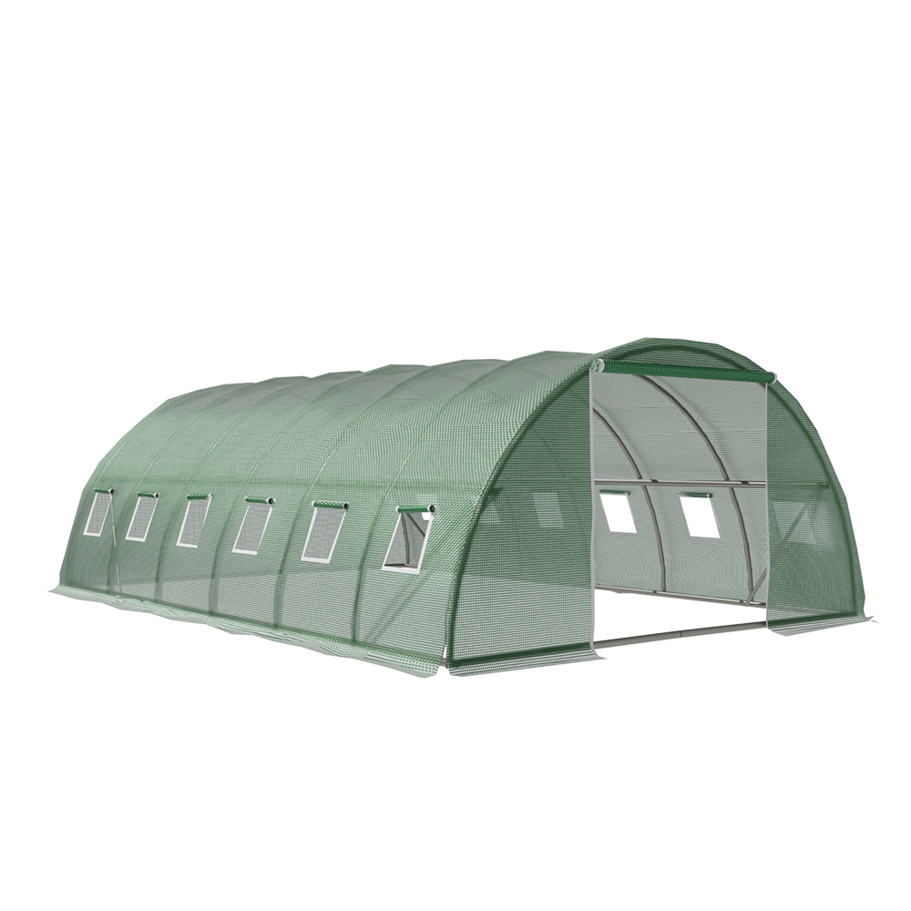 Green Fingers Greenhouse 6X4X2M Walk In Green House Tunnel Plant Garden Shed Dome – Nice N Cheap Variety Store Green Fingers Greenhouse 6X4X2M Walk In Green House Tunnel Plant Garden Shed Dome