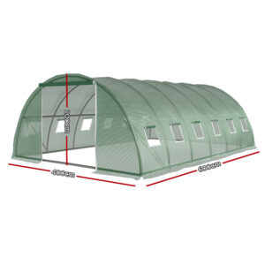 Green Fingers Greenhouse 6X4X2M Walk In Green House Tunnel Plant Garden Shed Dome – Nice N Cheap Variety Store Green Fingers Greenhouse 6X4X2M Walk In Green House Tunnel Plant Garden Shed Dome - Image 2