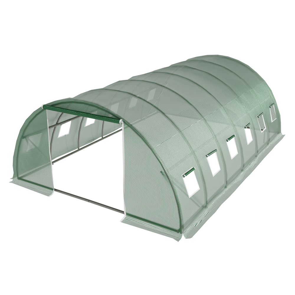 Green Fingers Greenhouse 6X4X2M Walk In Green House Tunnel Plant Garden Shed Dome – Nice N Cheap Variety Store Green Fingers Greenhouse 6X4X2M Walk In Green House Tunnel Plant Garden Shed Dome - Image 3