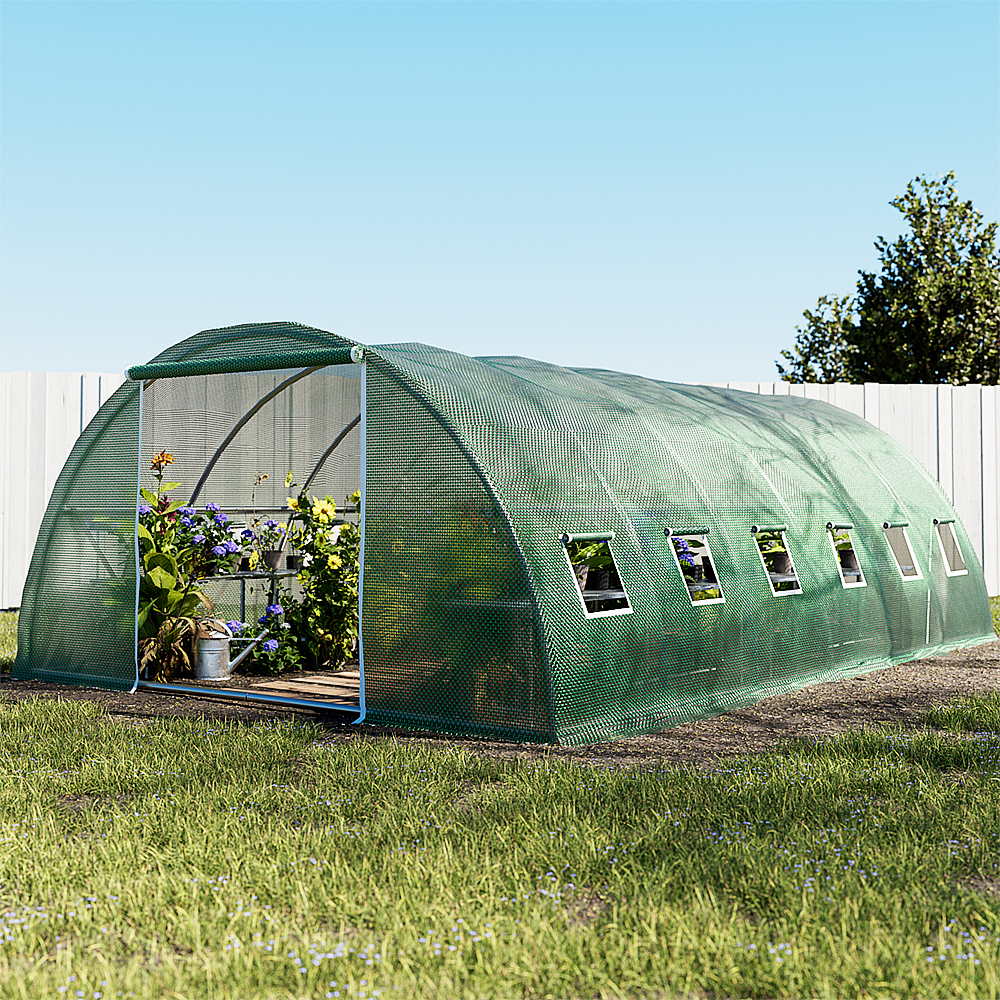 Green Fingers Greenhouse 6X4X2M Walk In Green House Tunnel Plant Garden Shed Dome – Nice N Cheap Variety Store Green Fingers Greenhouse 6X4X2M Walk In Green House Tunnel Plant Garden Shed Dome - Image 8