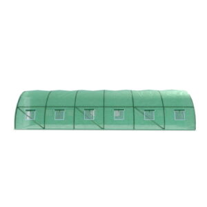 Green Fingers Greenhouse 9X3X2M Walk In Green House Tunnel Plant Garden Shed Dome - Image 3