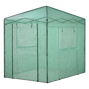 Green Fingers Greenhouse 180X240X240Cm Steel Frame Pe Cover Outdoor Shelter – Nice N Cheap Variety Store Green Fingers Greenhouse 180X240X240Cm Steel Frame Pe Cover Outdoor Shelter - Image 3