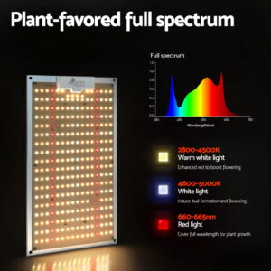 Greenfingers Max 150W Grow Light Led Full Spectrum Indoor Plant All Stage Growth - Image 3