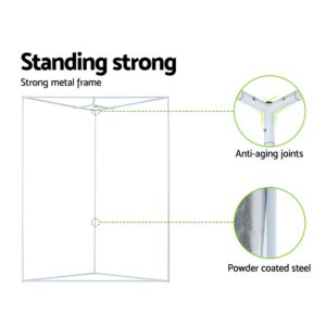 Green Fingers Grow Tent Kits Hydroponics Kit Indoor Grow System 142X100X180Cm - Image 3