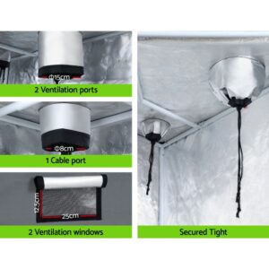 Green Fingers Grow Tent Kits Hydroponics Kit Indoor Grow System 142X100X180Cm - Image 7