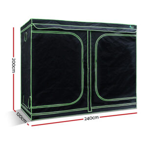 Green Fingers Grow Tent 240X120X200Cm Hydroponics Kit Indoor Plant Room System - Image 2