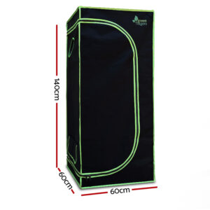 Green Fingers Grow Tent 60X60X140Cm Hydroponics Kit Indoor Plant Room System - Image 2