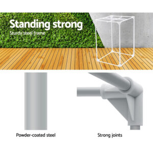 Green Fingers Grow Tent 60X60X90Cm Hydroponics Kit Indoor Plant Room System - Image 5