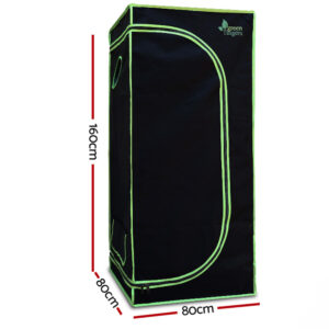Green Fingers Grow Tent 80X80X160Cm Hydroponics Kit Indoor Plant Room System - Image 2