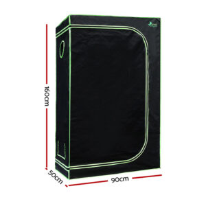 Green Fingers Grow Tent 90X50X160Cm Hydroponics Kit Indoor Plant Room System - Image 2