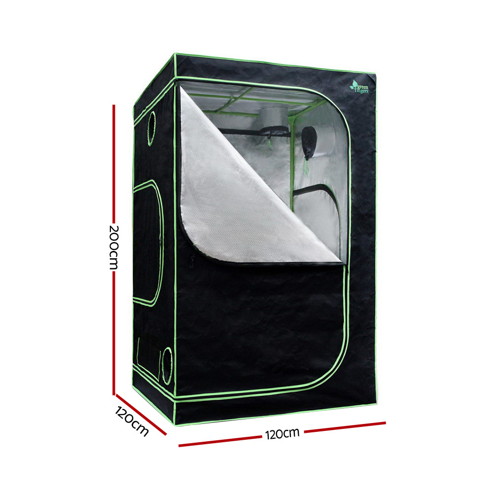 Green Fingers Grow Tent Light Kit 120X120X200Cm 2000W Led 6&Quot; Vent Fan,Green Fingers Grow Tent Light Kit Led 2000W Full Spectrum 6&Quot; Vent 120X120X200Cm – Nice N Cheap Variety Store Green Fingers Grow Tent Light Kit 120X120X200Cm 2000W Led 6&Quot; Vent Fan,Green Fingers Grow Tent Light Kit Led 2000W Full Spectrum 6&Quot; Vent 120X120X200Cm - Image 2